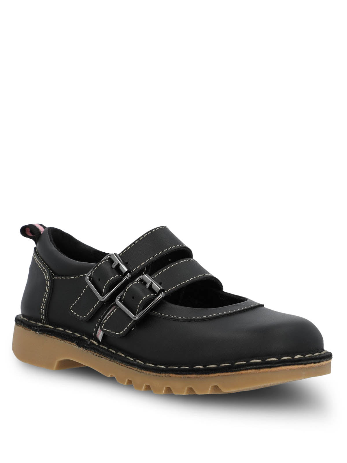 Guillermina Niña SPRING BUCKLE Negro