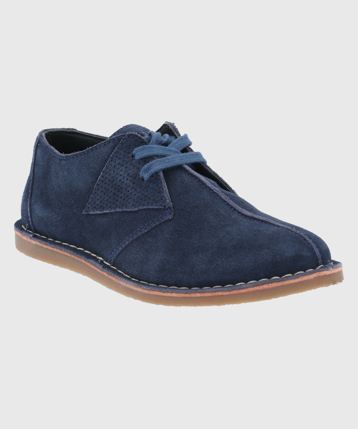 Zapato Cuero Niño Lynton Azul