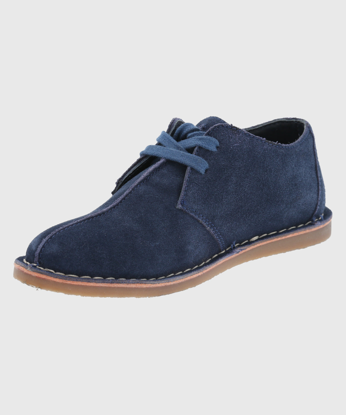Zapato Cuero Niño Lynton Azul