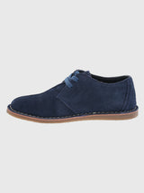 Zapato Cuero Niño Lynton Azul