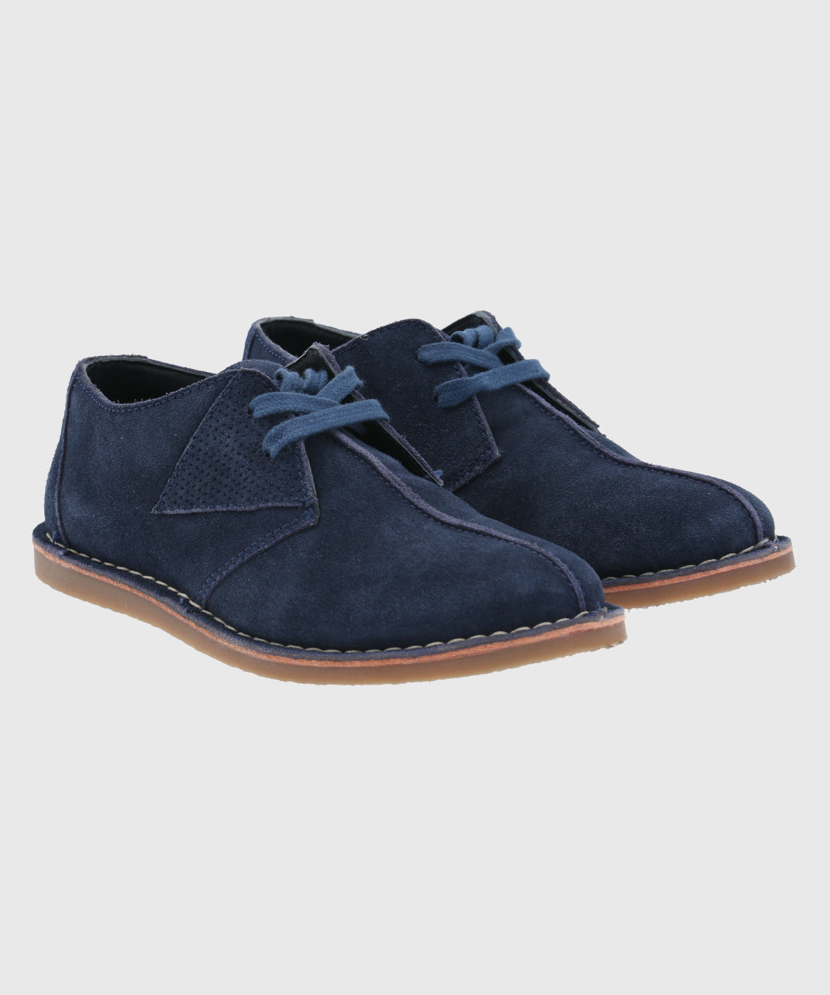 Zapato Cuero Niño Lynton Azul