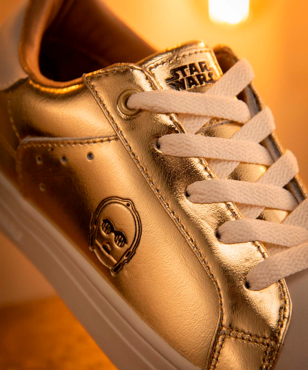 Zapatilla Niña C-3PO Metalizado