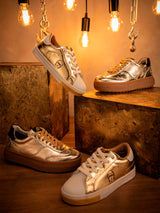 Zapatilla Niña C-3PO Metalizado