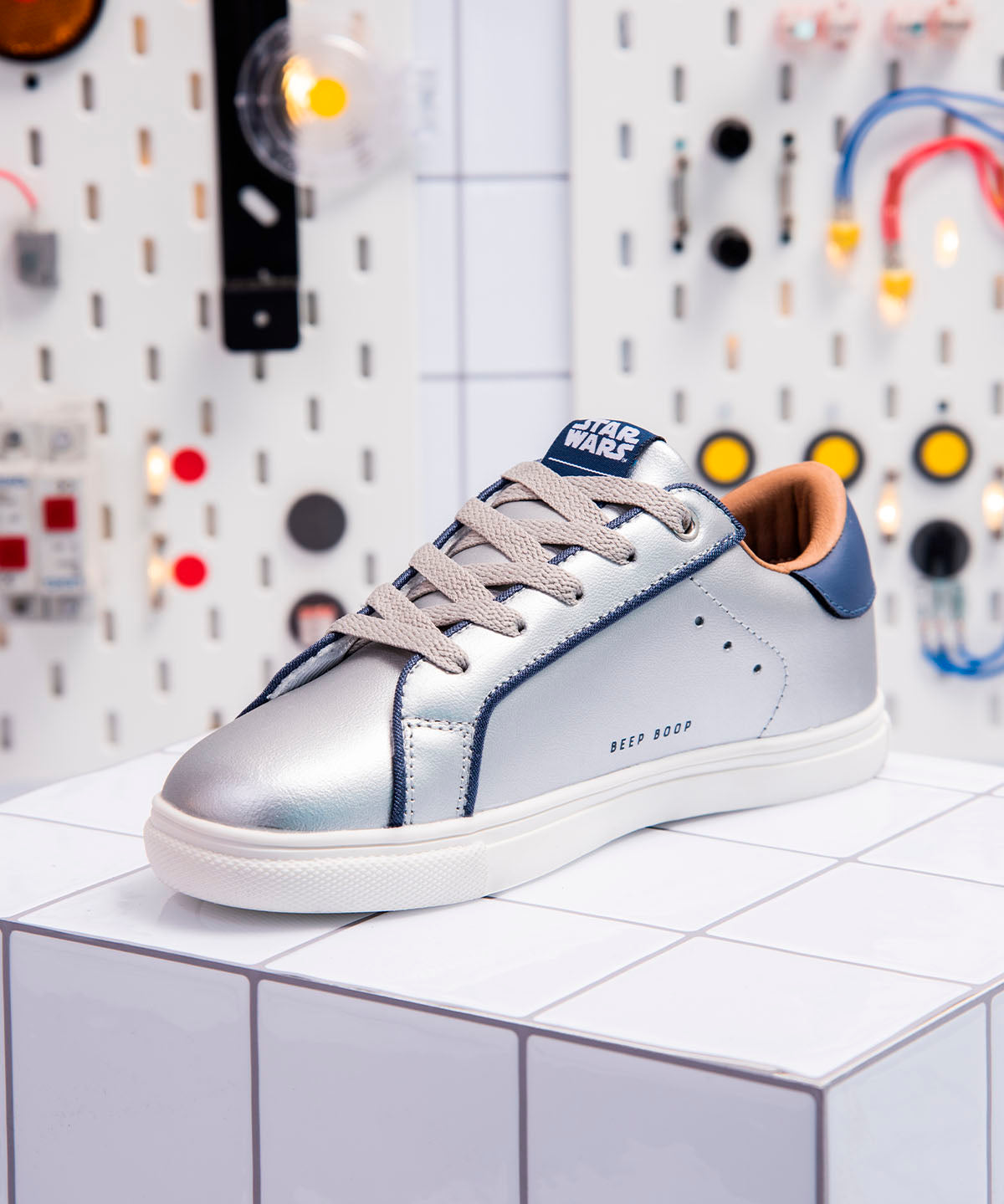 Zapatilla Niño R2-D2 SNEAKER Metalizado