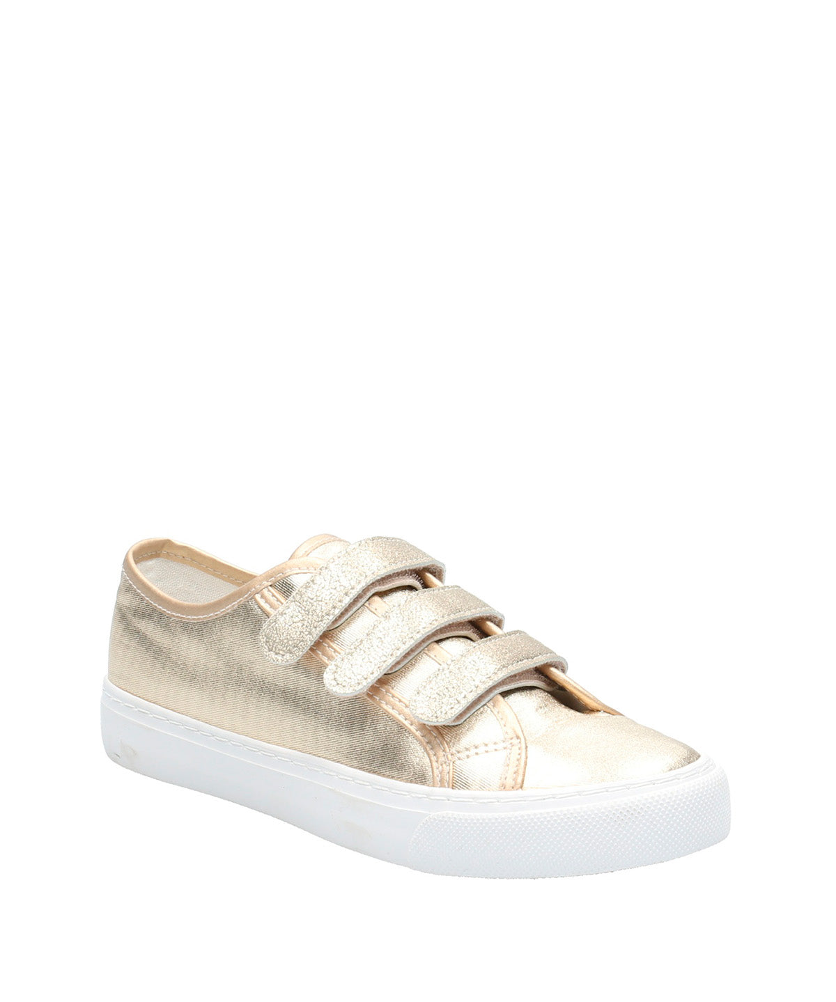 Zapatilla Niña Lia Velcro Metalizado