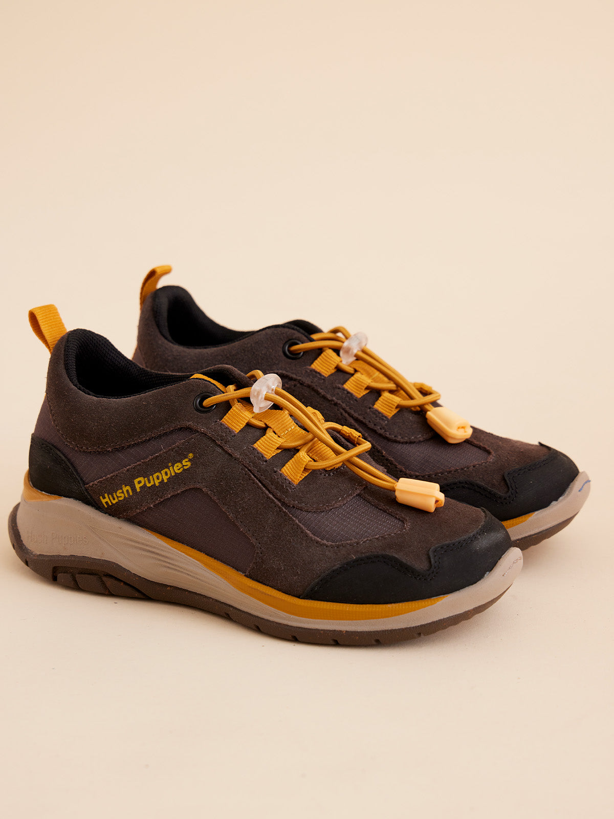Zapatilla Niño Fastland Negro Hush Puppies Kids