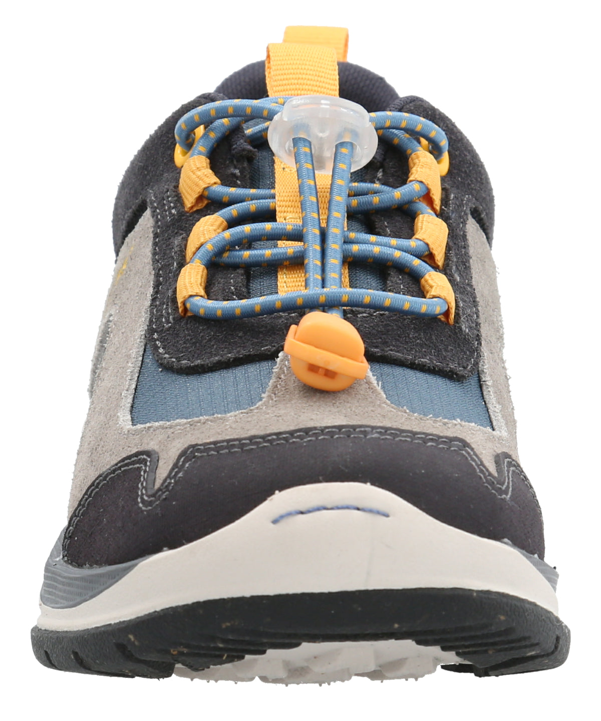 Zapatilla Cuero Niño Fastland Azul