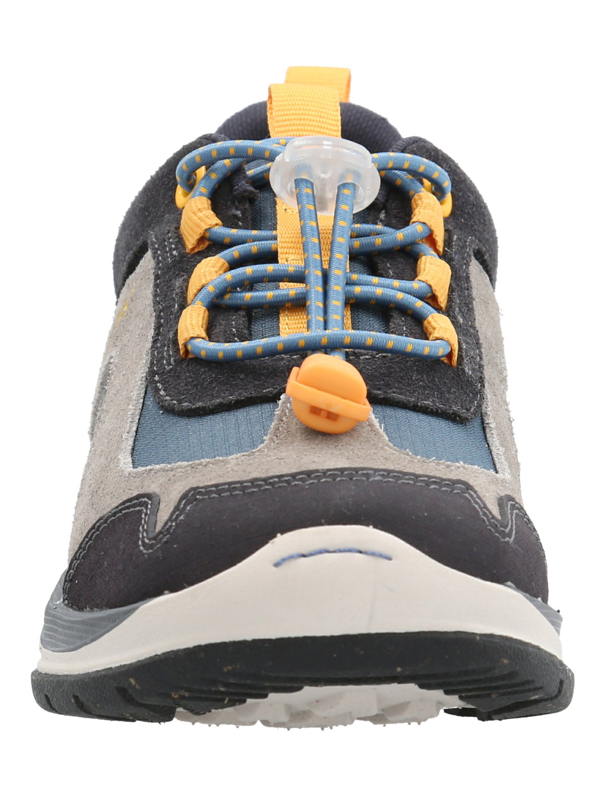Zapatilla Cuero Niño Fastland Azul