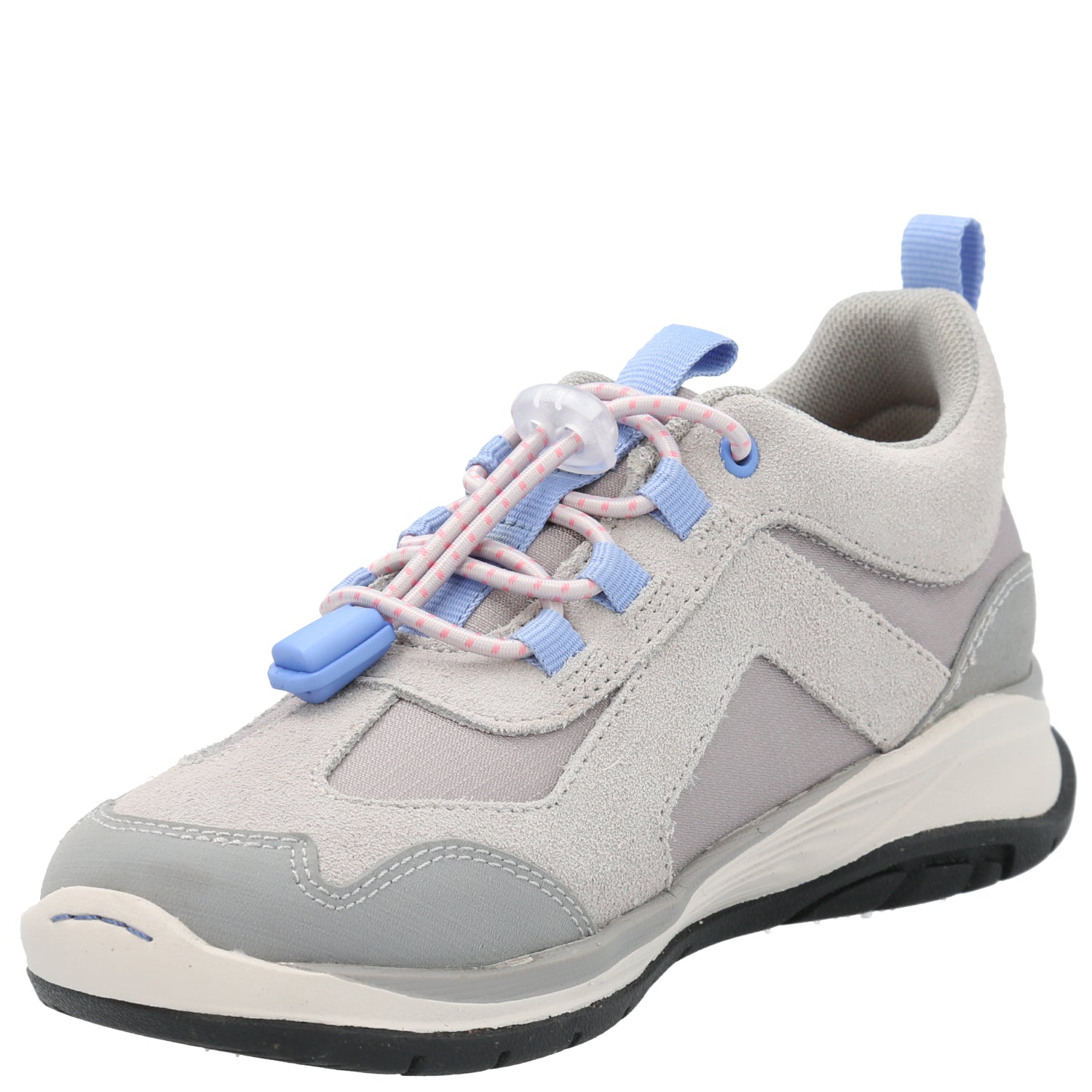 Zapatilla Cuero Niña Fastland  Gris