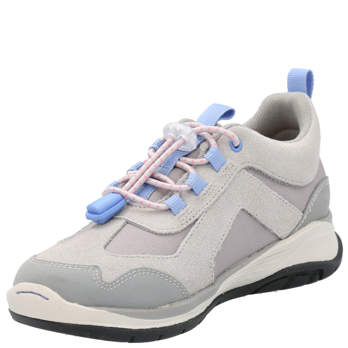 Zapatilla Cuero Niña Fastland  Gris