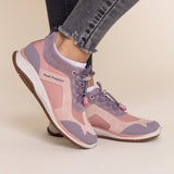 Zapatilla Cuero Niña Fastland  Rosado