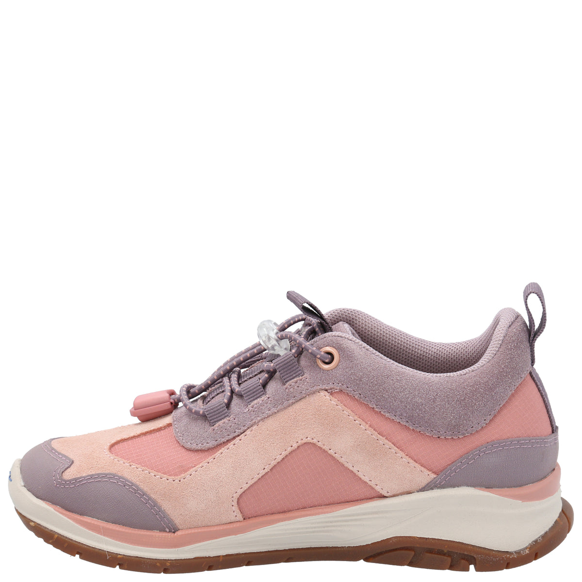 Zapatilla Cuero Niña Fastland  Rosado
