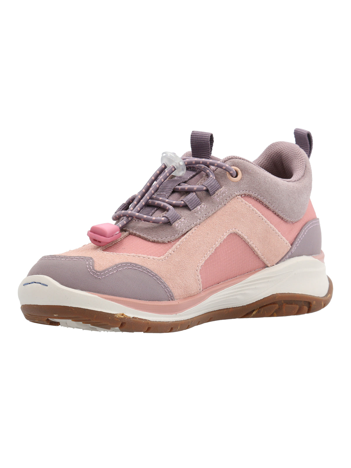 Zapatilla Cuero Niña Fastland  Rosado