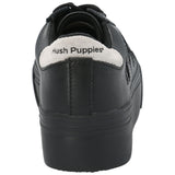 Zapatilla Cuero Niña Quens Negro