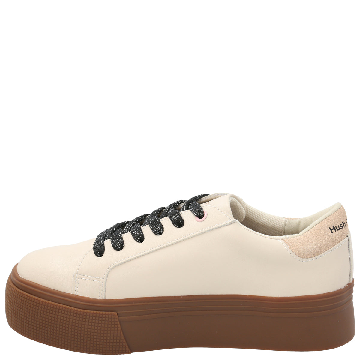 Zapatilla Cuero Niña Quens Beige