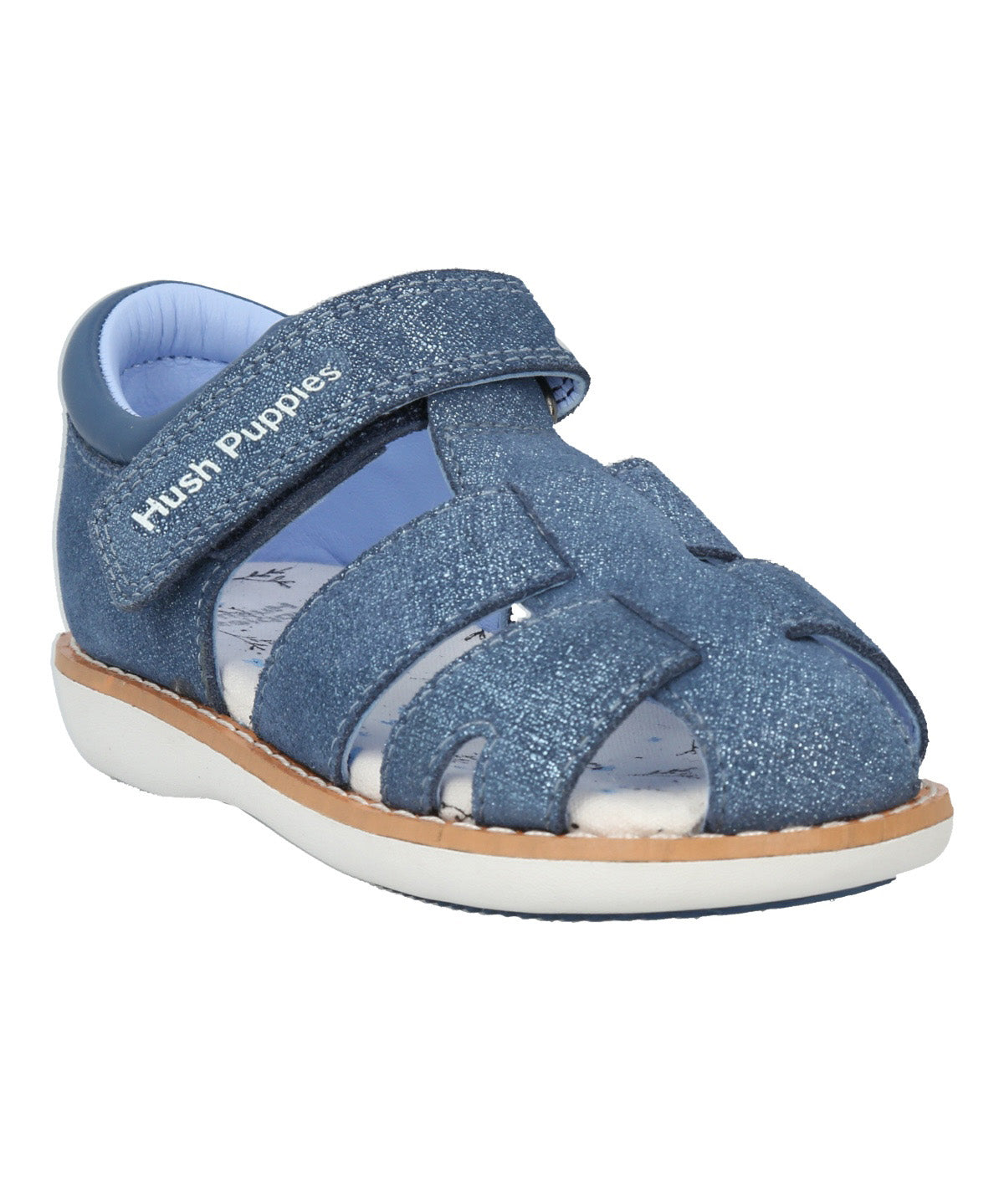 Sandalia Niña Abaco Azul Hush Puppies Kids
