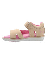 Sandalia Cuero Niña Moonlight Beige