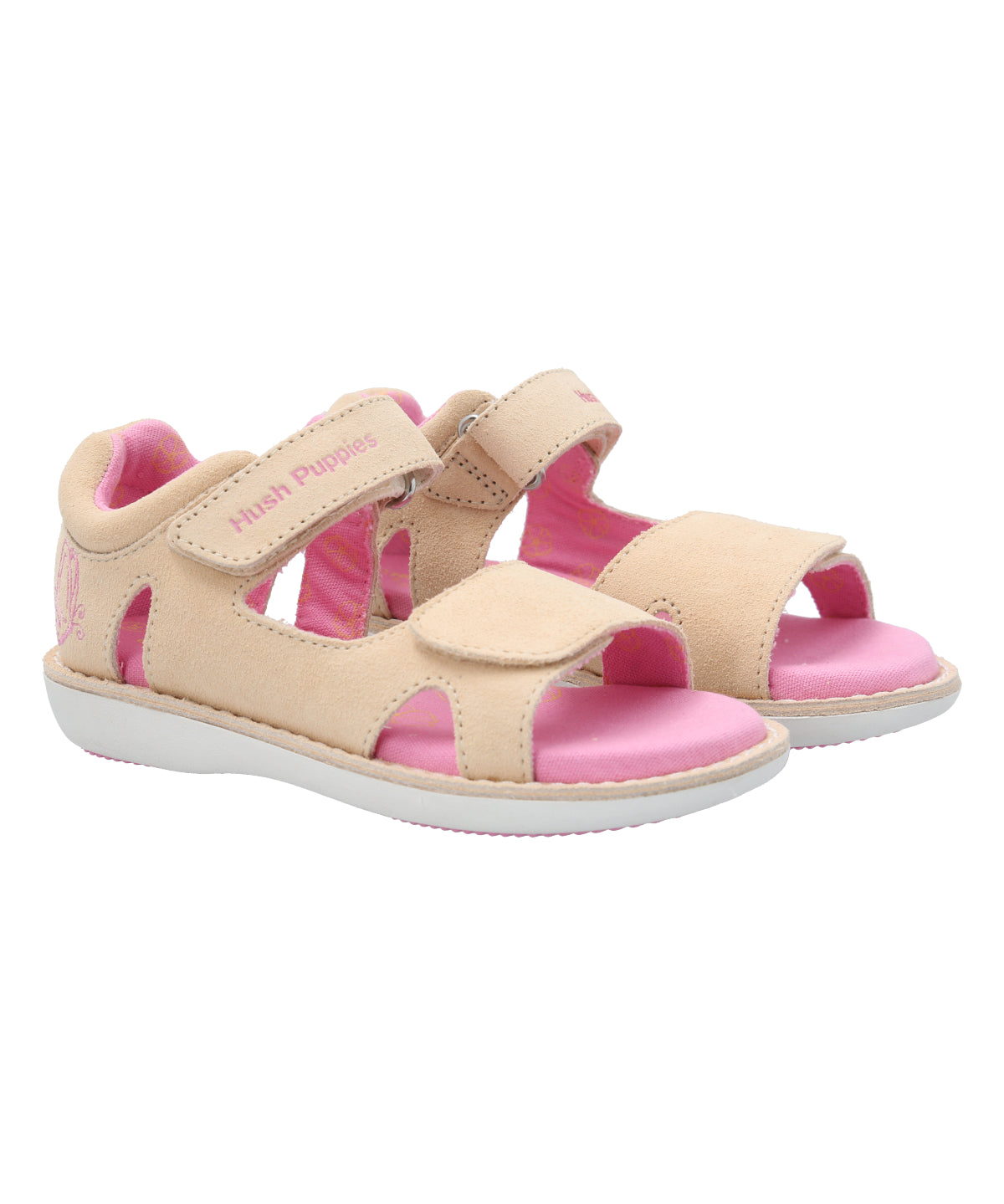 Sandalia Cuero Niña Moonlight Beige