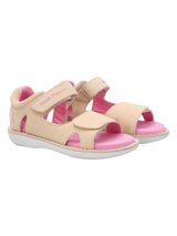 Sandalia Cuero Niña Moonlight Beige