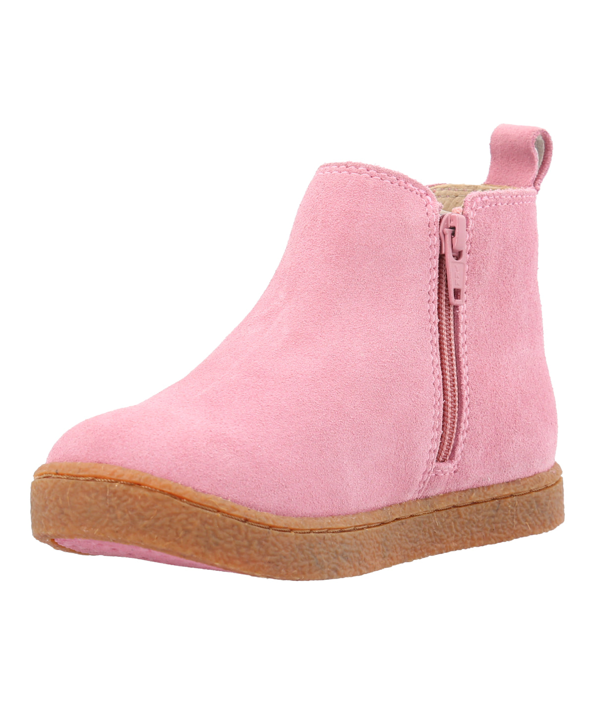 Botín Cuero Niña Piombino Rosado