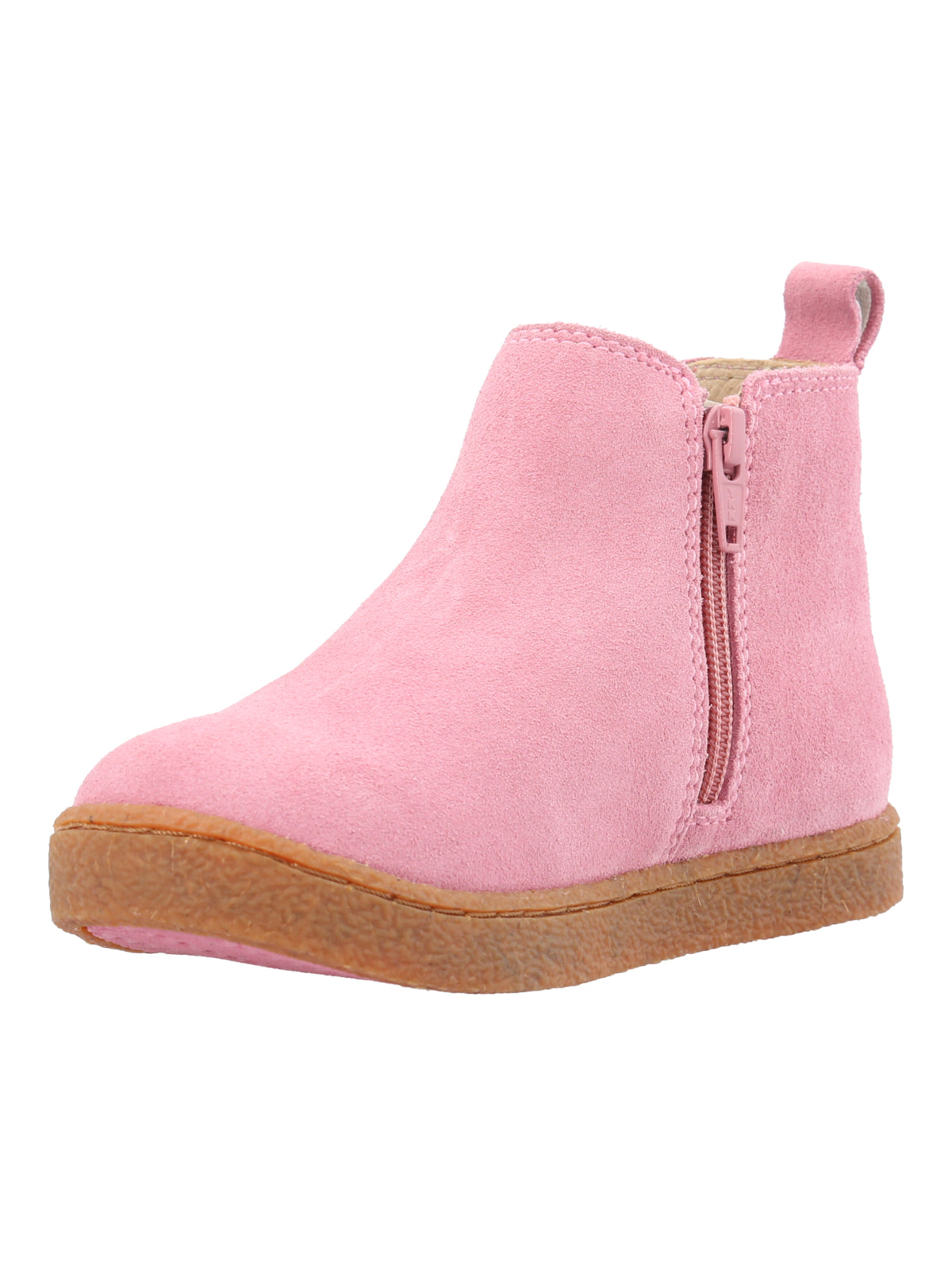 Botín Cuero Niña Piombino Rosado