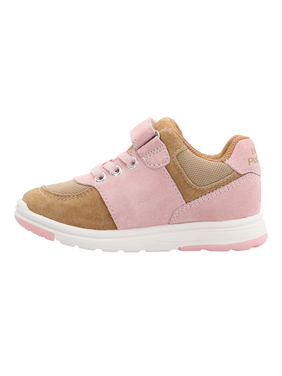 Zapatilla Cuero Niña New Artis  Café