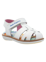 Sandalia Cuero Niña Penny Blanca