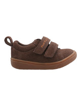 Zapatilla Cuero Niño Hobart Café