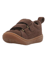 Zapatilla Cuero Niño Hobart Café