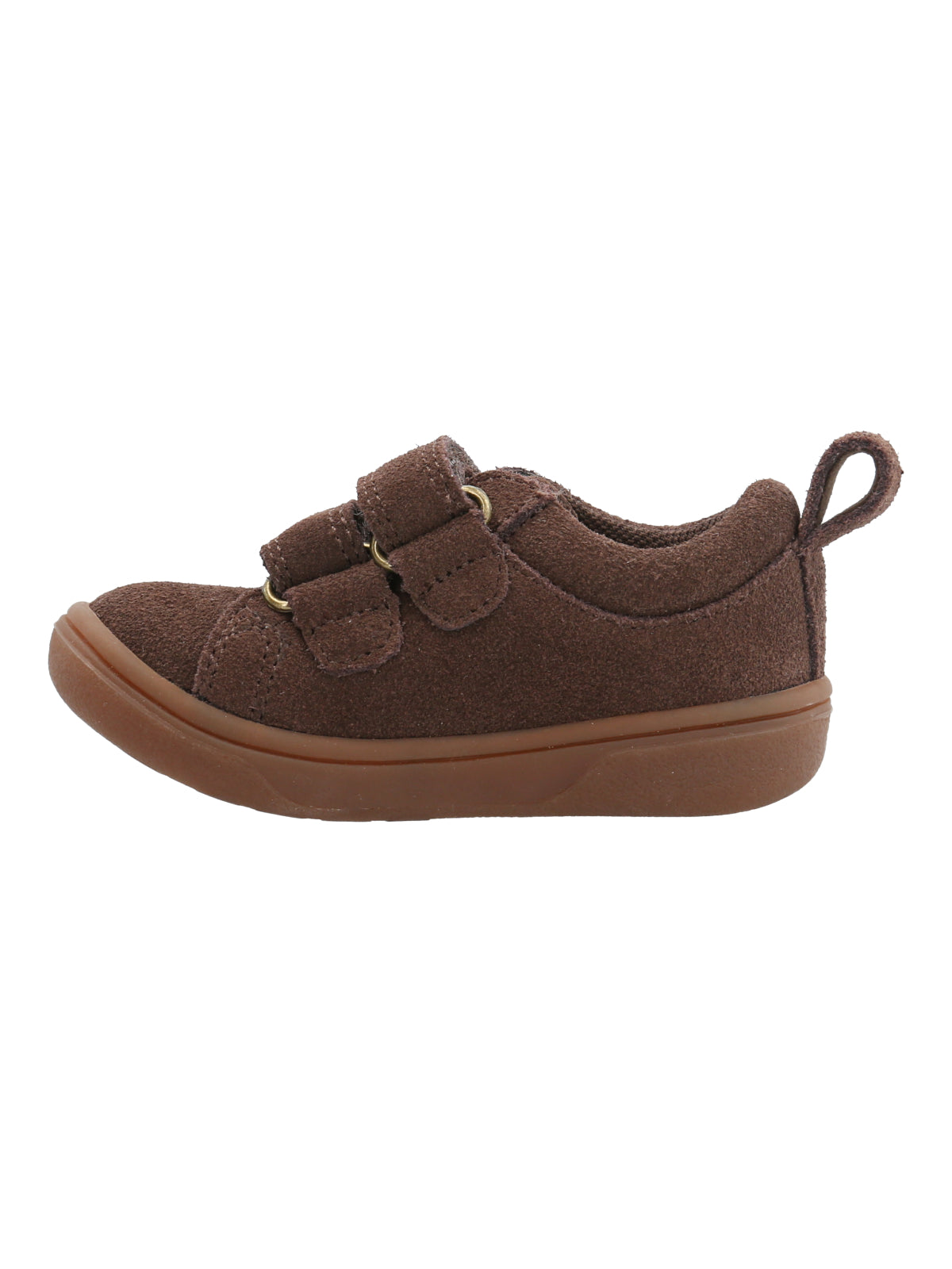 Zapatilla Cuero Niño Hobart Café