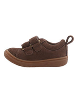 Zapatilla Cuero Niño Hobart Café