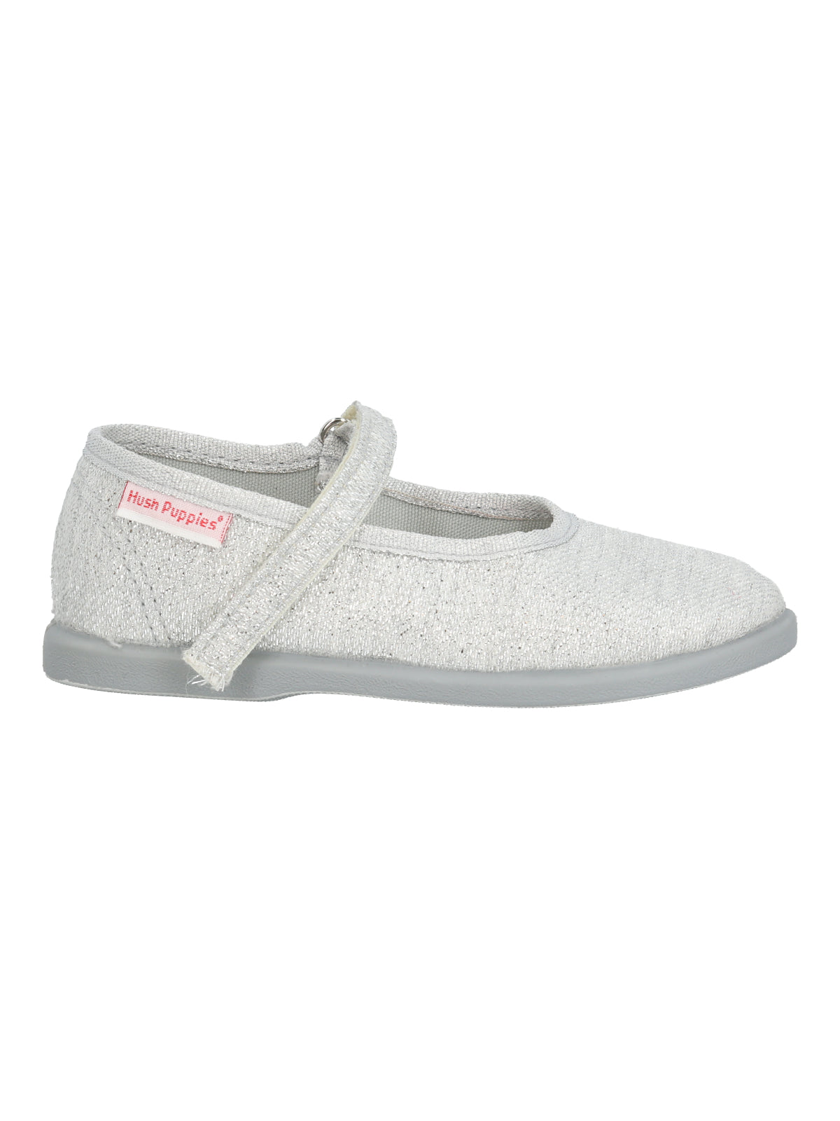 Ballerina Niña Eiffel Plateado Hush Puppies Kids