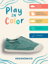 Zapatilla Niño Bare Sunset Celeste Hush Puppies Kids