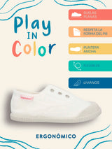 Zapatilla Niño Bare Sunset Blanco Hush Puppies Kids