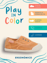 Zapatilla Niño Bare Sunset Beige Hush Puppies Kids