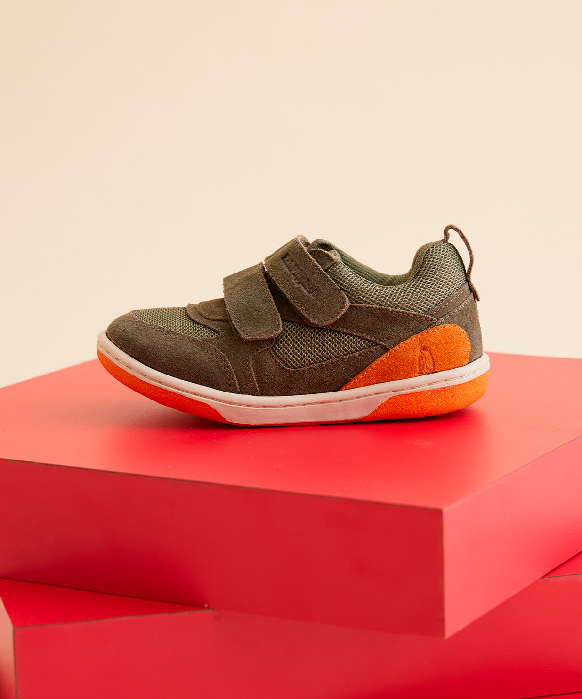 Zapatilla Cuero Niño Lazo Pro Verde