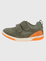 Zapatilla Cuero Niño Lazo Pro Verde