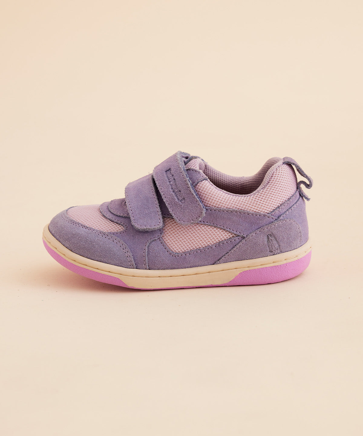 Zapatilla Cuero Niña Lazo Pro Morado