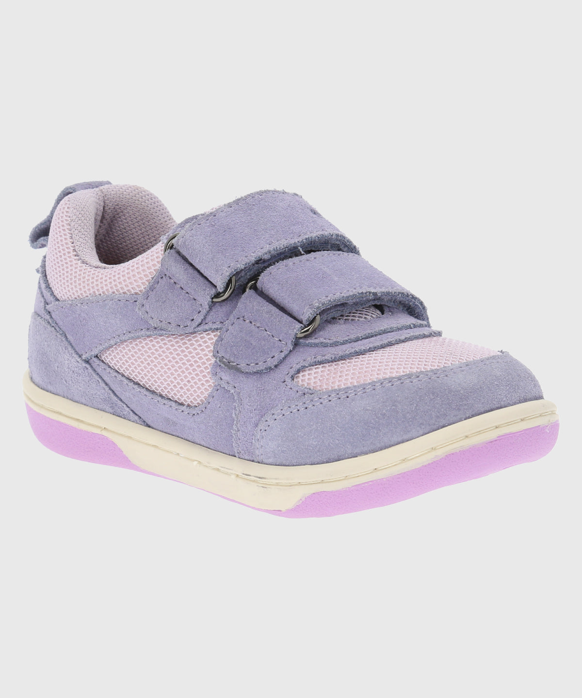 Zapatilla Cuero Niña Lazo Pro Morado