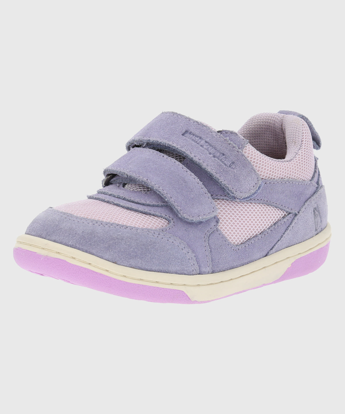 Zapatilla Cuero Niña Lazo Pro Morado
