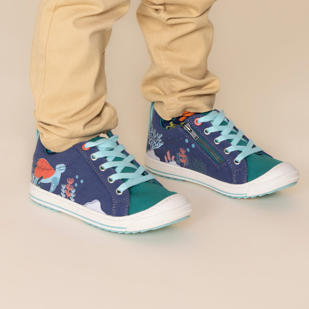Zapatilla Niño GO WILD Azul