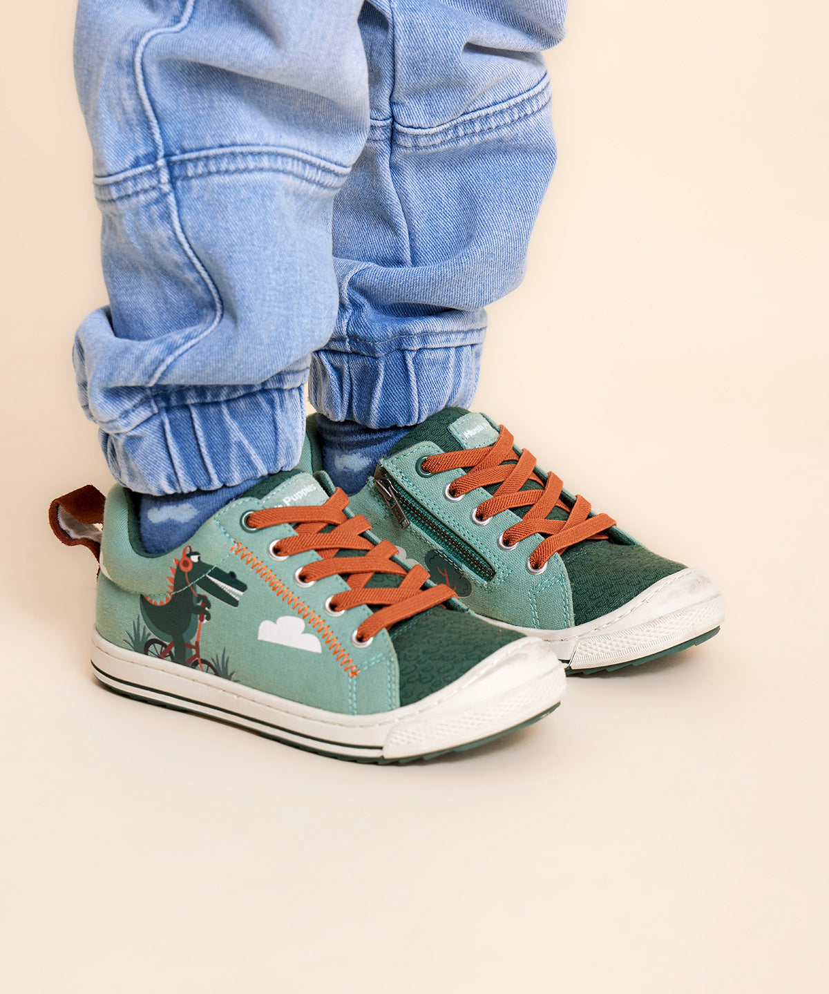 Zapatilla Niño Go Wild Verde