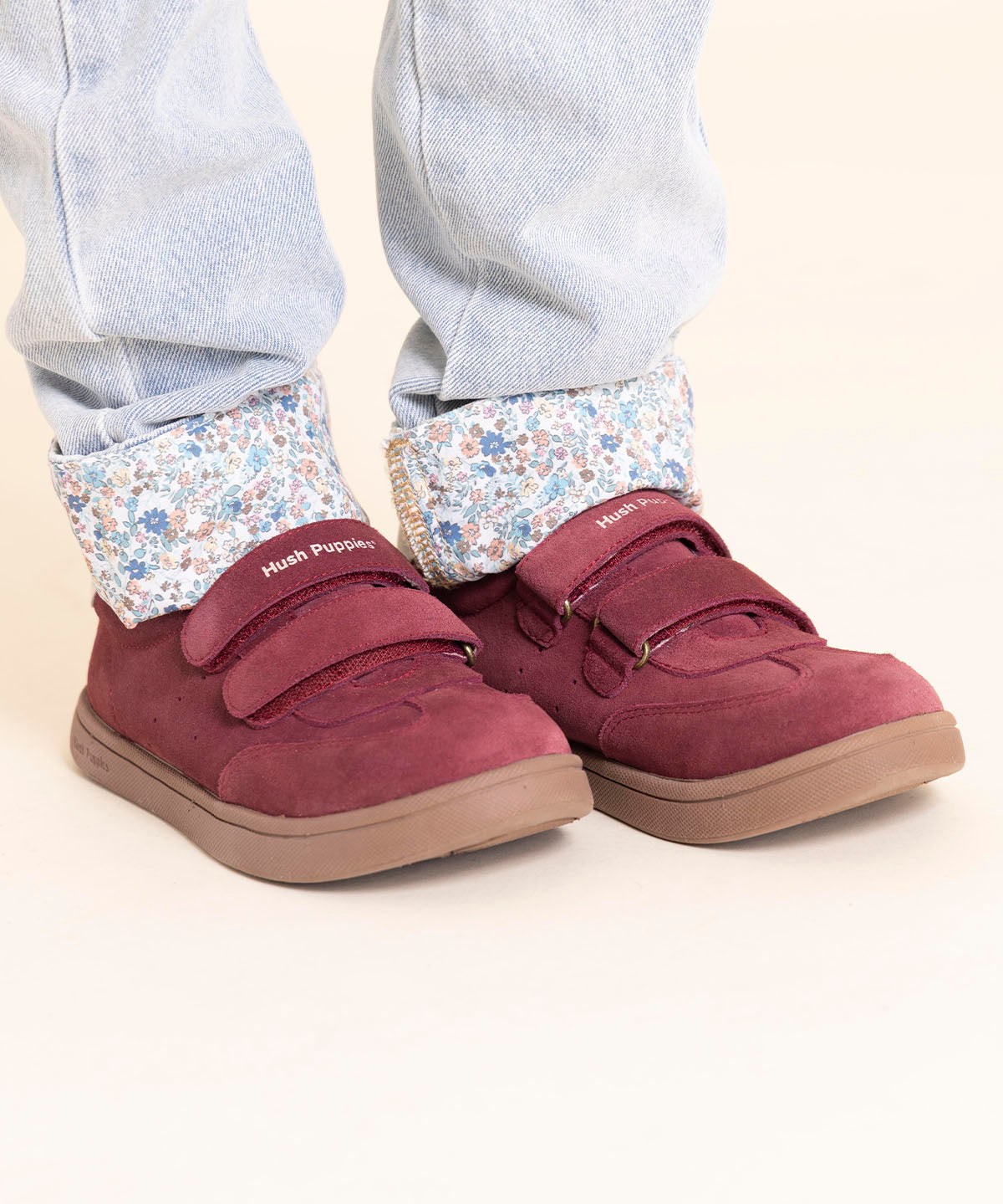 Zapatilla Cuero Niña Clara-K Rosado