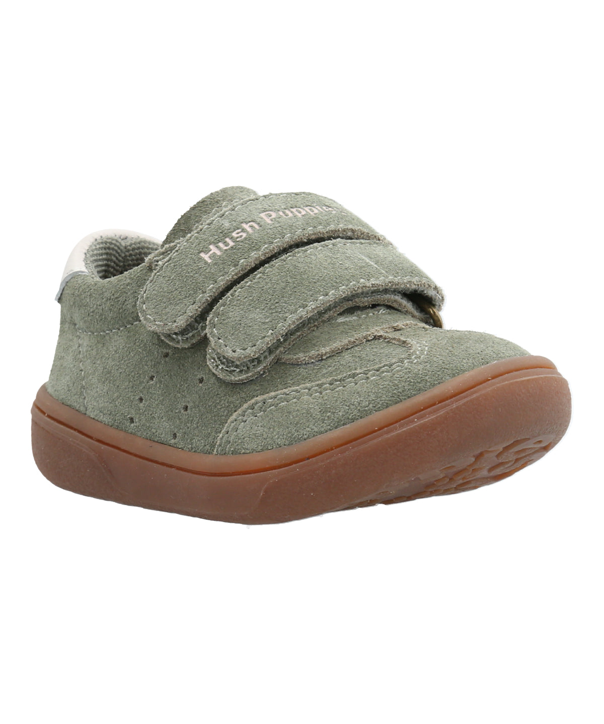 Zapatilla Cuero Niño Clara-K Verde