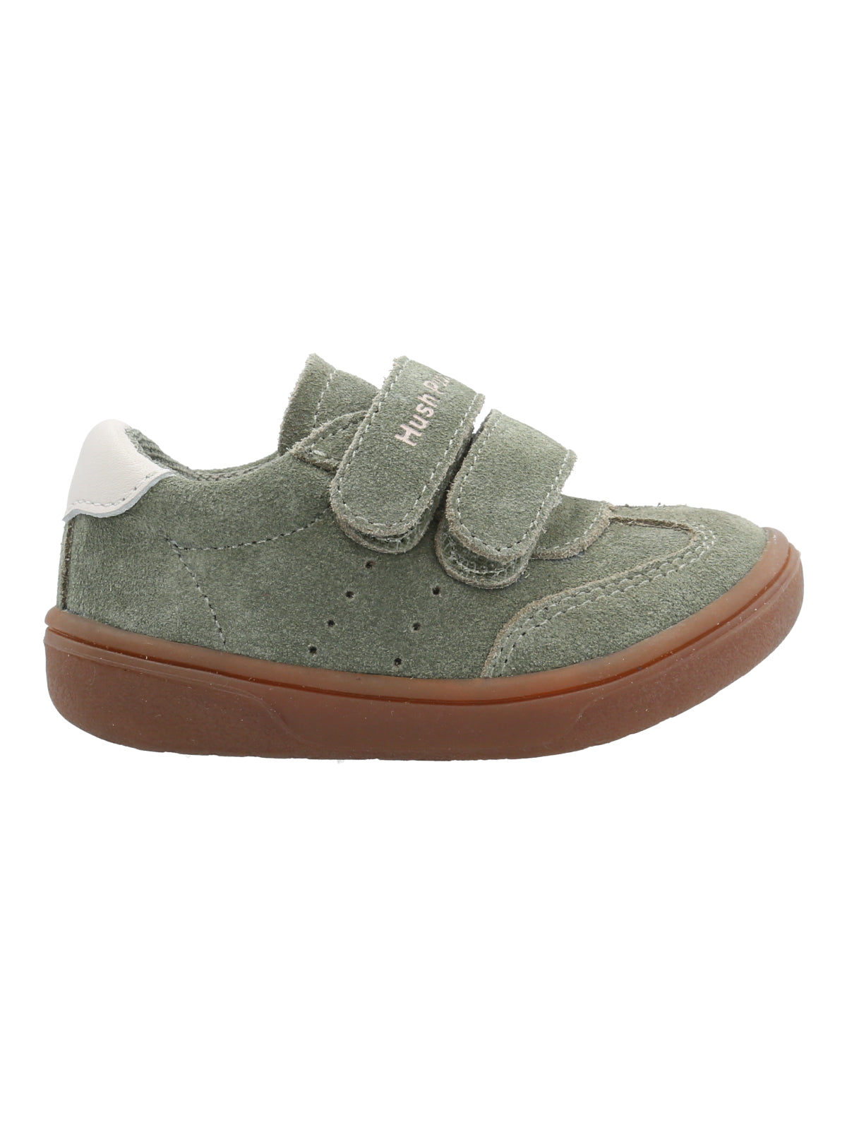 Zapatilla Cuero Niño Clara-K Verde