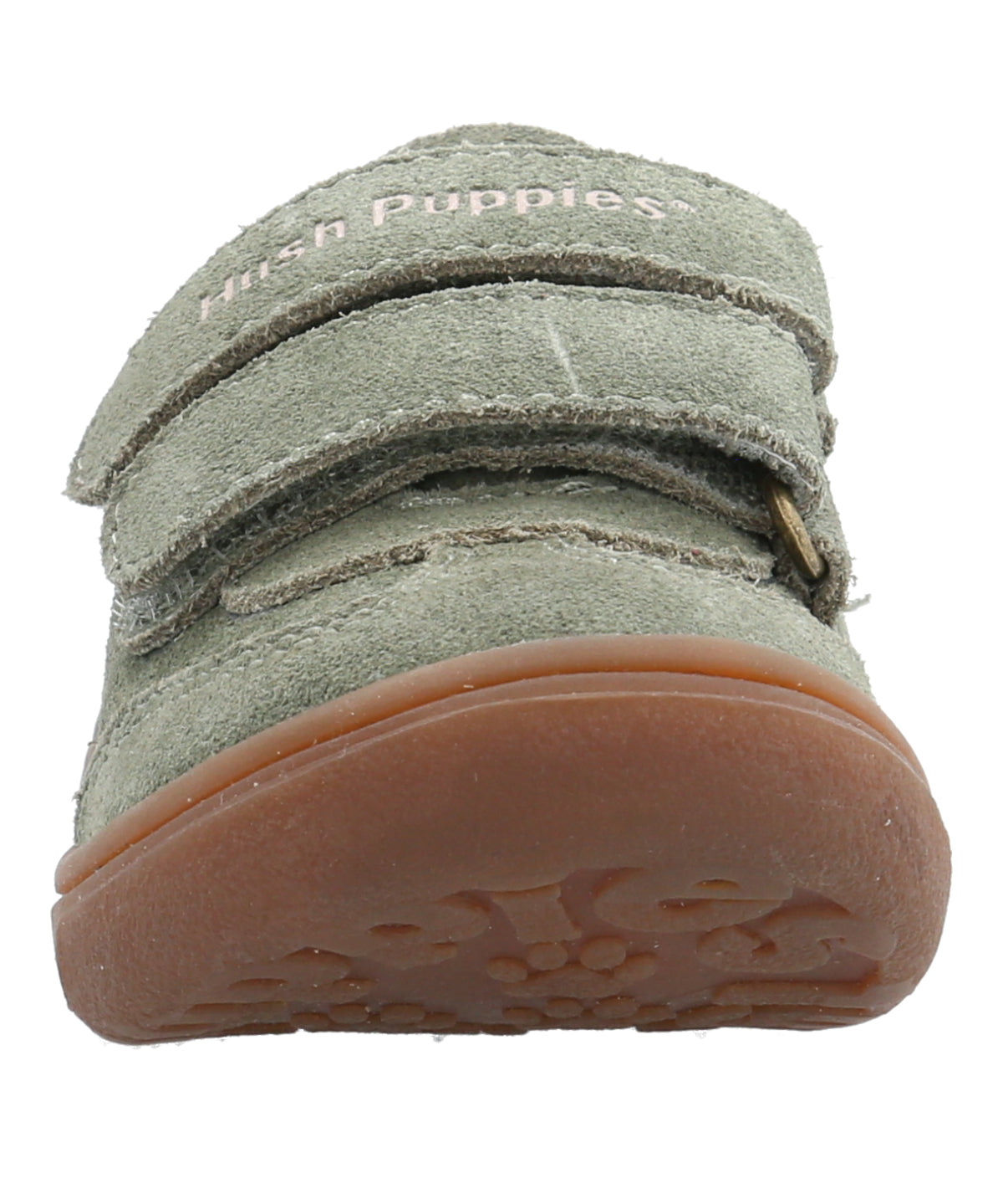 Zapatilla Cuero Niño Clara-K Verde