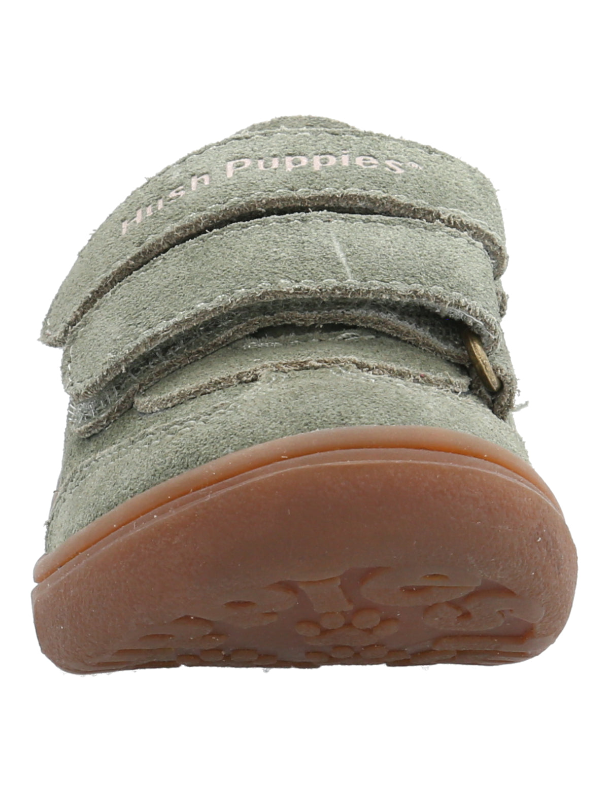 Zapatilla Cuero Niño Clara-K Verde