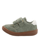 Zapatilla Cuero Niño Clara-K Verde