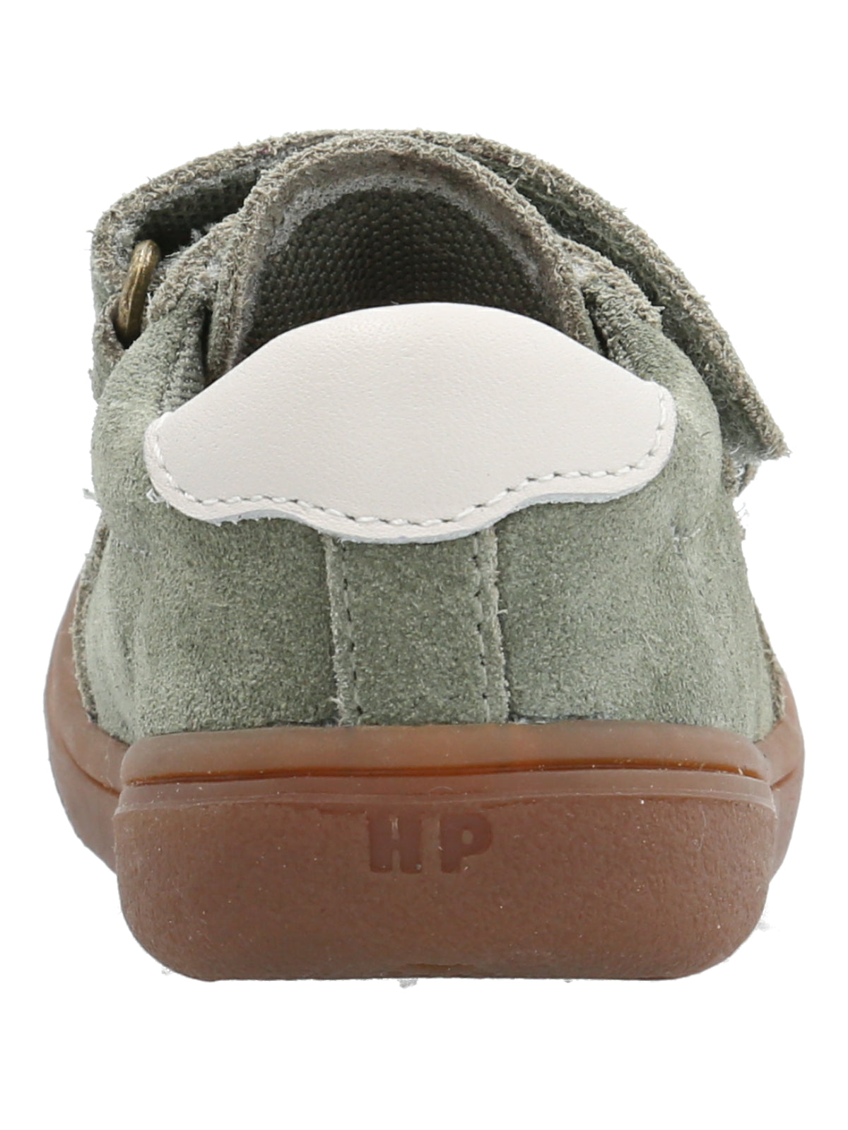 Zapatilla Cuero Niño Clara-K Verde