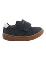Zapatilla Cuero Niña Clara-K Azul